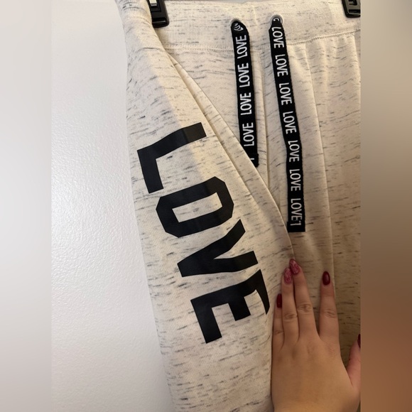 Reflex LOVE Logo Sweatpants Jogger Lounge Pants - Picture 4 of 6